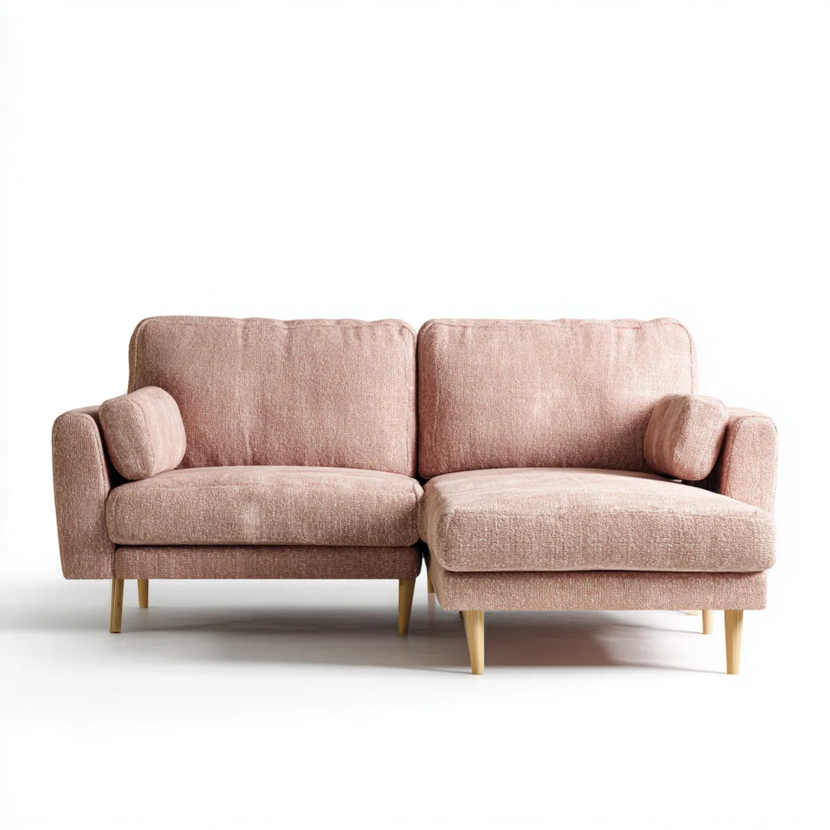 Sofa, Kanapa narożna Altrosa 240 x 150 cm poliester kształt litery L